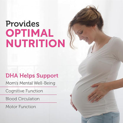 Zahler Prenatal Vitamin with DHA & Folate - DHA Supplements & Prenatal Multivitamin for Mother and Child - Kosher Prenatal DHA Prenatal Vitamins with Iron, Pre Natal Softgels (180 Count (Pack of 1))