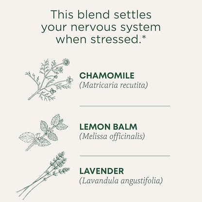 Traditional Medicinals Organic, Chamomile & Lavender - Chamomile Tea Supporting Stress Relief and Relaxation - Kosher, Non-GMO, Caffeine-Free, Compostable - 16 Tea Bags (Pack of 2)
