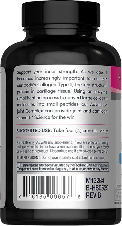 NeoCell Joint Complex Supplement | 120 Capsules | Plus Hyaluronic Acid | Collagen Type II | Advanced Formula