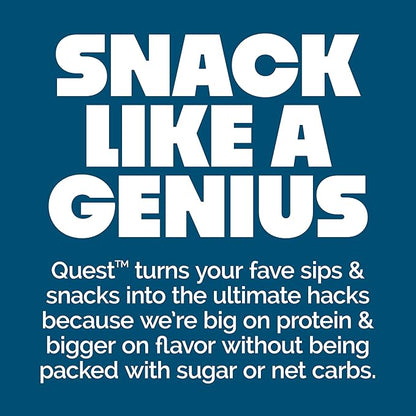 Quest Nutrition Stacks Protein Bars, Cinnamon Brown Sugar, 20g Protein, 2g Net Carbs, 1g Sugar, High Fiber, Low Sugar, Gluten Free, 4 Count