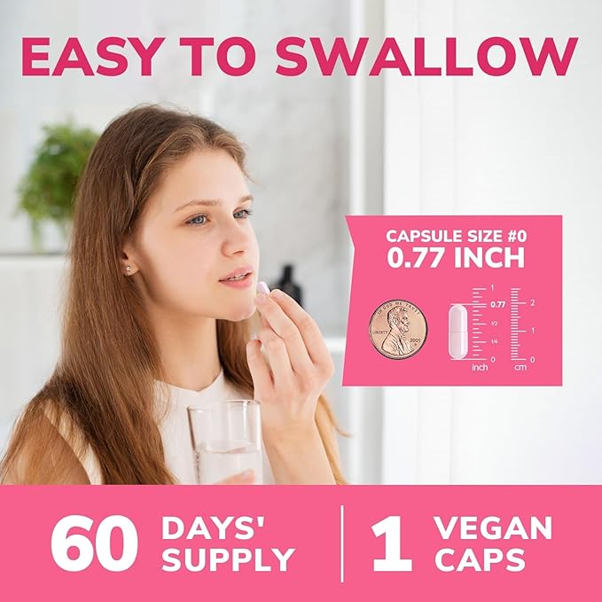 Probiotics for Women 100 Billion CFU 15 Strains, DailyProbiotic & Prebiotic Supplement with Organic Cranberry to SupportVaginal, Digestive, Immune Health, Shelf Stable, 60 Vegan Capsules