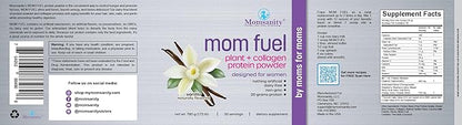 Dairy-Free Meal Replacement Protein Powder for Women - Plant & Collagen Protein Blend | 20g Protein (Vanilla)