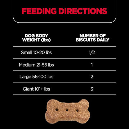 Nutri-Vet Hip & Joint Biscuits, Dog Joint Supplement, Dog Treat, Small Sized Biscuit with 166mg Glucosamine, Puppy Supplements, Tasty Glucosamine Treat, Puppy Essentials, 16 oz Bag