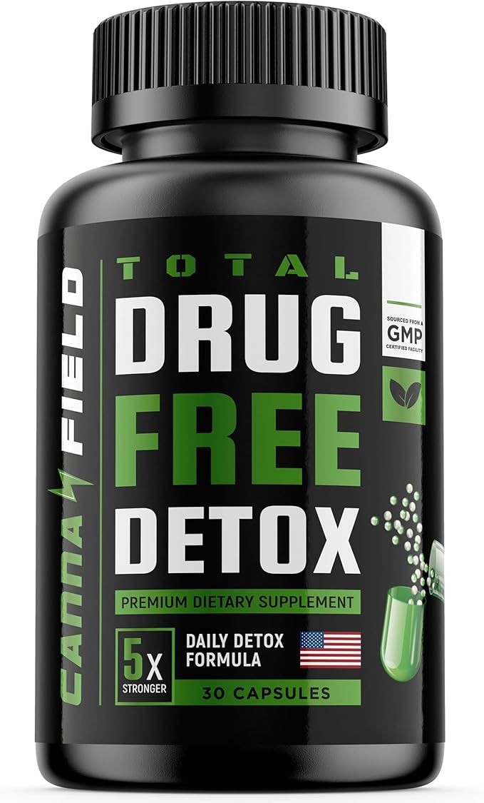 Detox and Liver Cleanse - USA Made - 5-Days Natural Toxins Remove – Best Pills to Pass Test - Premium Detox Supplement - 30 Capsules