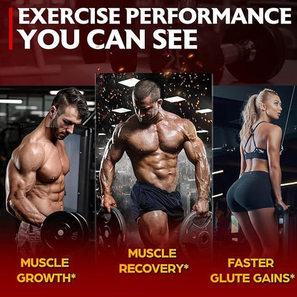 Creatine Monohydrate Gummies for Women & Men, Creatine with Taurine & B6, Chewable Creatina Pre Workout Gummies for Max Strength & Muscle Growth, Energy, Endurance, Creatine for Men & Women - 2 Packs