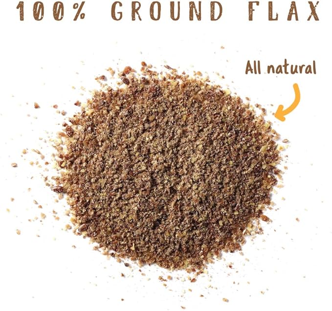 Manna Pro Simply Flax for Horses – Omega-3 Rich Flaxseed Supplement – Supports Coat Health, Joint Function & Immune System – Natural Source of Essential Fatty Acids – Ground Flax – 8 lb Bag
