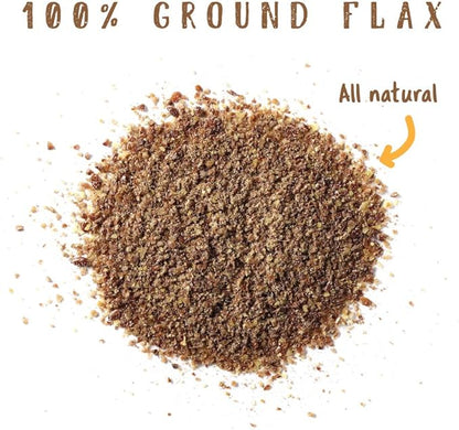 Manna Pro Simply Flax for Horses – Omega-3 Rich Flaxseed Supplement – Supports Coat Health, Joint Function & Immune System – Natural Source of Essential Fatty Acids – Ground Flax – 8 lb Bag
