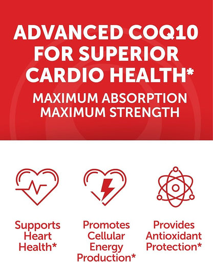 Lunakai USA Made CoQ10 Gummies for Adults – 200mg High Potency Coenzyme Q10 Supplement for Daily Heart, Energy & Antioxidant Support for Women & Men, Non-GMO, 60ct