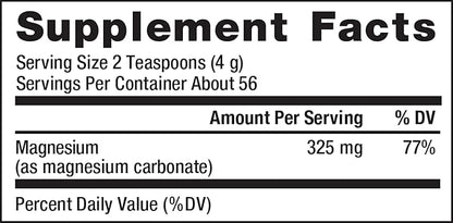 Natural Vitality Calm Magnesium Supplement, Anti-Stress Drink Mix Powder, Gluten Free, Vegan, & Non-GMO, Orange, 8 oz