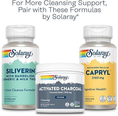 SOLARAY Yeast-Cleanse - 90 Vegetarian Capsules
