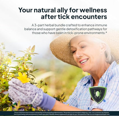 Zenmen Tick Defense Complete Method - 3 Tick Immune Support + 2 Garlic Tincture + 2 Green Black Walnut Tincture