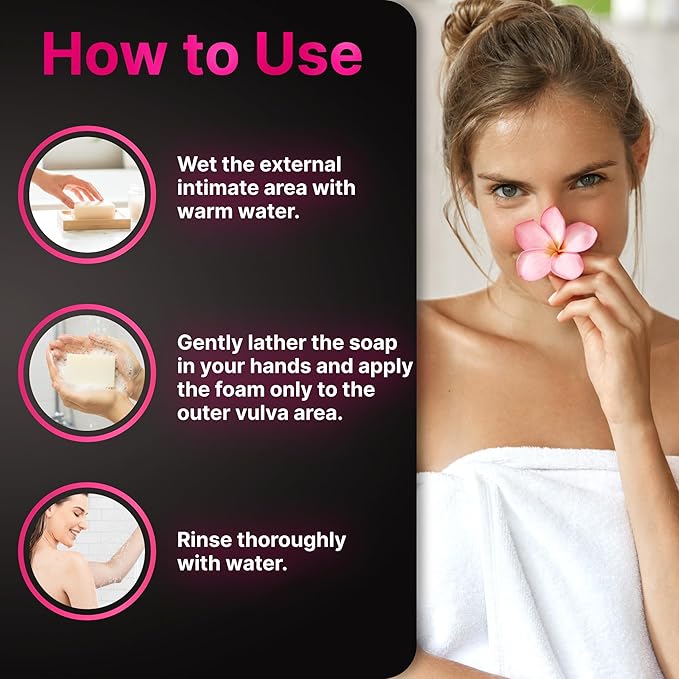 Aloe Vera Yoni Soap for Vaginal Intimate Feminine Wash - Advanced pH & Odor Control Hydration Complex - Natural Korean Cold-Pressed Vegan Formula with Calendula, Apple Cider Vinegar, Chamomile -2 Pack