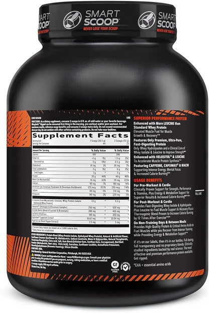 GNC AMP Wheybolic Ripped - Strawberries and Cream (22 Servings)