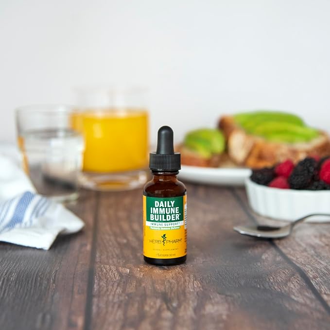 Herb Pharm Daily Immune Builder Herbal Immune System Defense - 1 Ounce
