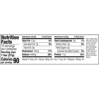 EPIC BBQ Chicken Protein Bar, Keto Consumer Friendly, 12 ct, 1.3oz bars