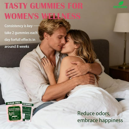 DEWANG Feminine Balance Gummies – Daily pH Balance & Vaginal Health Support, Probiotics for Womens Odor & Confidence Pineapple Flavor Vegan & Sugar-Free (Pineapple)