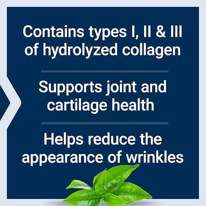 Life Extension Collagen Peptides for Skin & Joints, Collagen Types I, II & III in an Easy-Mix Powder, Gluten Free, Non-GMO, net Weight 343 Grams