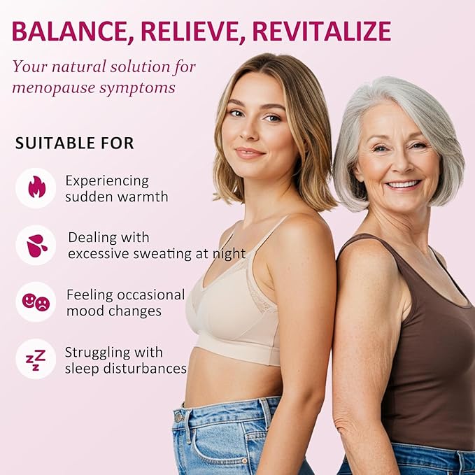 Vigority Estrogen Cream For Women, Natural Bioidentical Menopause Relief & Hormonal Moisturizer for Face, Neck & Body - Menopause Support for Hot Flashes, Menstrual Cycle - 2 Pack