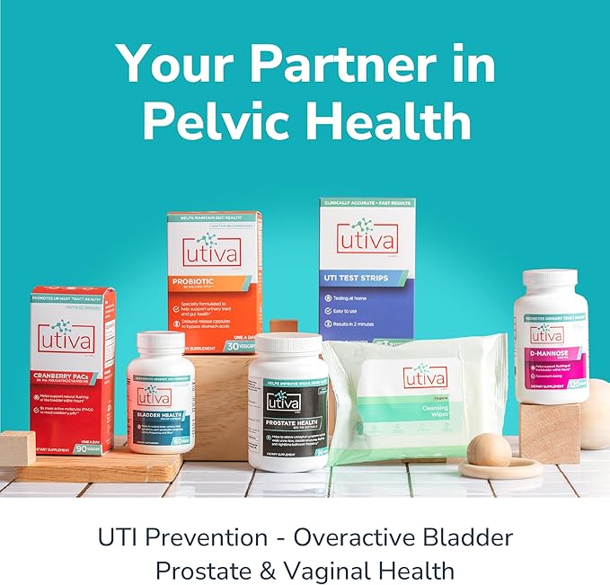 Szio+ Utiva Boric Acid Suppositories for Women - pH Balance - Feminine Care - 600mg Boric Acid to Lower pH and Support Vaginal Health, BV Treatment for Women, 30 Vaginal Suppositories