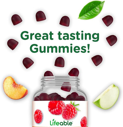 Lifeable Prenatal Multivitamin Gummies for Women | Iron, Choline & Folic Acid | Prenatal Vitamins for Pregnancy Support | Vegetarian, Non-GMO | Berry Flavor | 90 Gummies