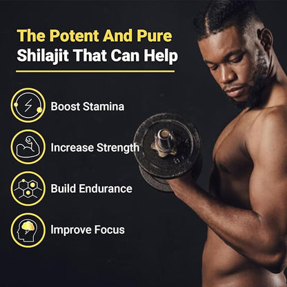 Shilajit Gummies with Ashwagandha & Gokshura | 85+ Trace Minerals & Fulvic Acid | Organic, Non-GMO Micronutrient Supplement for Men & Women | 100% Pure & Natural(3000mg / 3 Bag)