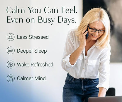 AlgaeCal Magnesium Relax™ - Chelated Magnesium with Ashwagandha for Sleep & Occasional Anxiety - Glycinate, Malate, Citrate - Sleep, Mood, & Cortisol Support (120 Caps - 2 Months Supply)