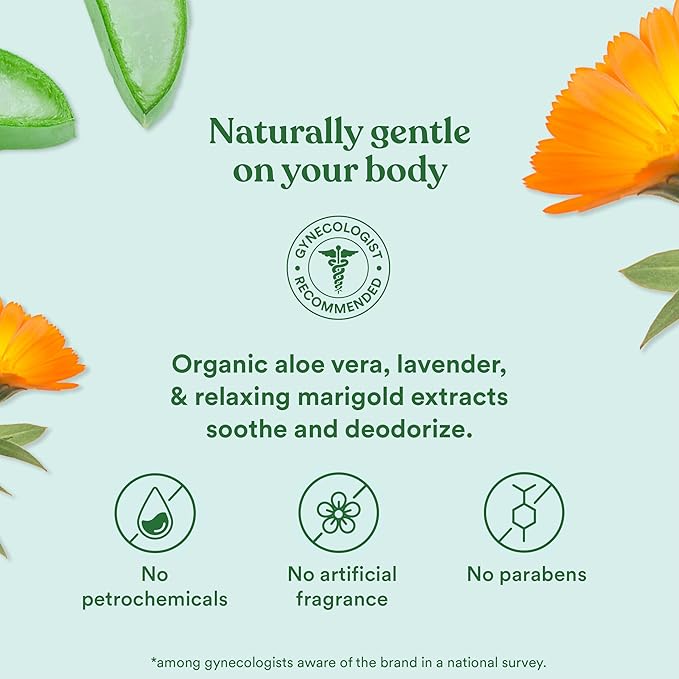 Good Clean Love Balance Feminine Wash, pH-Balanced Vaginal Moisturizer Cleanser for Women with Natural Ingredients, Gentle Cleansing Feminine Care Product, Reduces Vaginal Dryness & Odor, 8Oz (2-Pack)
