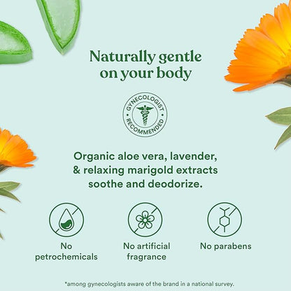 Good Clean Love Balance Feminine Wash, pH-Balanced Vaginal Moisturizer Cleanser for Women with Natural Ingredients, Gentle Cleansing Feminine Care Product, Reduces Vaginal Dryness & Odor, 8Oz (2-Pack)