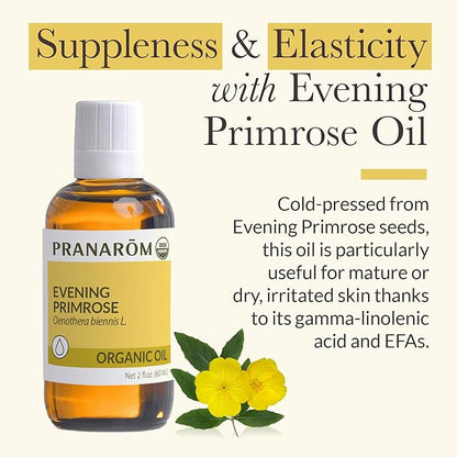 Pranarom - Evening Primrose Virgin Plant Oil - 2oz