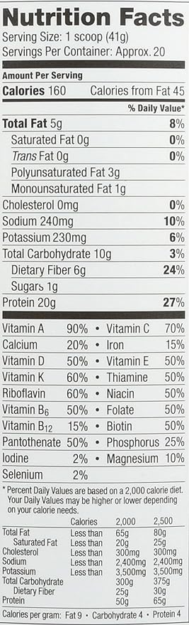 Vega One All in One Nutritional Shake French Vanilla - Plant Based Vegan Protein Powder, Non Dairy, Gluten Free, Non GMO, 29.2 Ounce (Pack of 1)