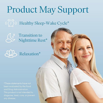 The 'Pause Life Sleep Supplement, Non Habit Forming Nighttime Blend of Magnesium, MicroActive Melatonin, & L Theanine, Sleep & Relaxation Support for Men & Women, Gluten Free, 60 Capsules, 30 Servings
