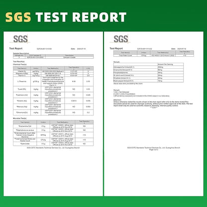 Cortisol Supplements for Women/Men - 10 in 1 Cortisol Manager Reducer Lower Detox Balance with Magnesium, Ashwagandha, L-Theanine for Stress Sleep Calm Mood Support - 120 Capsules for 60 Days