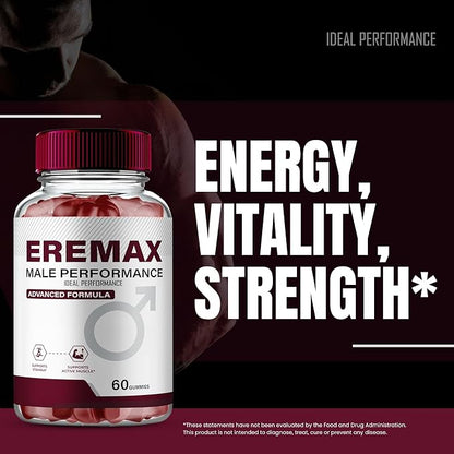 IDEAL PERFORMANCE Eremax Gummies, Eremax Gummy Reviews (2 Pack)