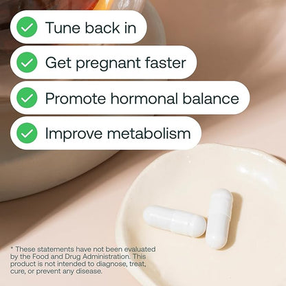 MIRA PCOS Supplement, Myo Inositol & D-Chiro Inositol 40:1 Ratio, Helps Promote Hormonal Balance and Support Ovarian Health & Metabolism, 90 Capsules (30 Servings), 1 Bottle