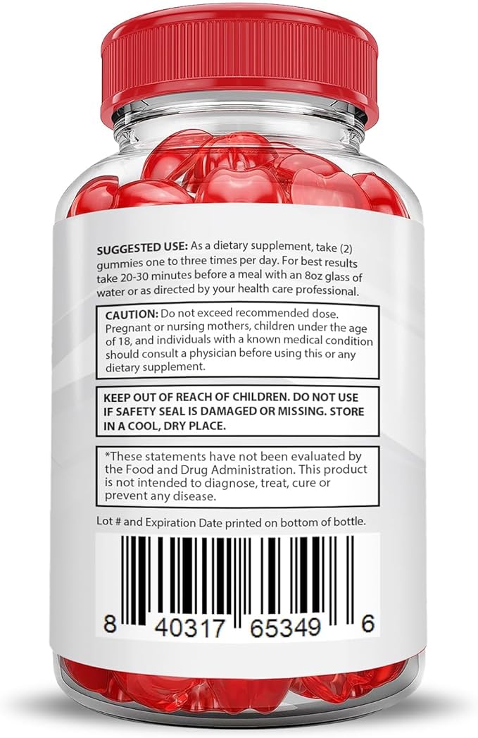 Justified Laboratories (5 Pack Ketosyn Keto ACV Gummies Advanced Formula 1000MG Ketosyn Keto Gummies Apple Cider Vinegar Formulated with Pomegranate Beet Juice Powder B12 Vegan Non GMO 300 Gummys