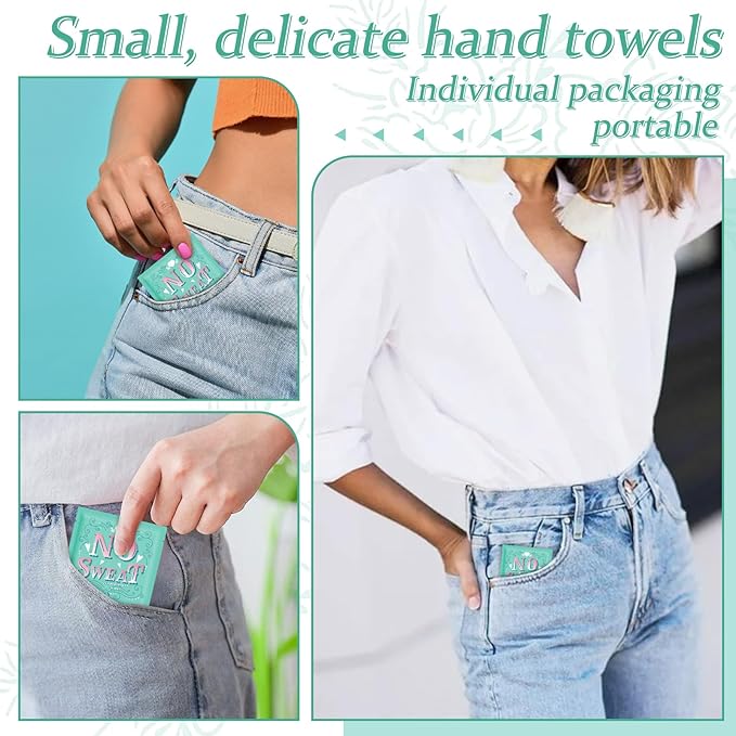 Body Wipes 100 pieces of Antiperspirant deodorant Wipes And Travel Deodorant Individually Wrap Hypoallergenic Mini Deodorant Underarm Sweating And Travel To Clean Skin For Female Male Teenagers