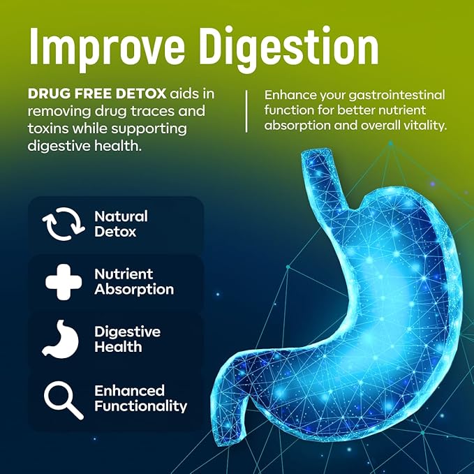 Detox and Liver Cleanse - USA Made - 5-Days Natural Toxins Remove – Best Pills to Pass Test - Premium Detox Supplement - 30 Capsules