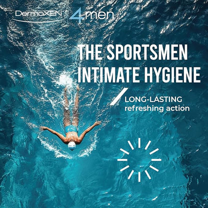 Men's Intimate Wash | pH Balanced Daily Hygiene Gel | Freshness & Odor-Control Formula with Menthol | Gentle Cleansing for the Groin Area | Male Hygiene Product | 4.23 fl oz