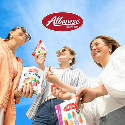 Albanese World's Best 12 Flavor Gummi Bears | 2 Pack - 36oz Bags of Candy | 12 Unique Flavors, Gluten Free, Fat Free, Soft Gummy Bears | Perfect as a Travel Snack and Sharing with Friends