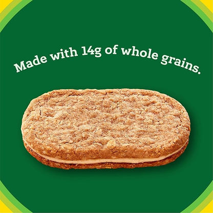 Nature Valley Biscuit Sandwiches, Almond Butter, 5 ct, 6.75 OZ (Pack of 12)