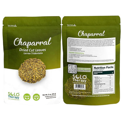 Chaparral Herb Cut and Sifted - 56 grams - Gobernadora Hierba - Creosote Bush - Larrea Tridentata Resealable Bag - 56 grams - Premium Quality (Chaparral Herb)