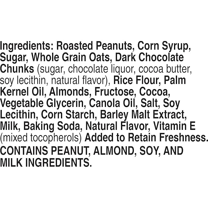 Nature Valley Granola Bars, Sweet and Salty Nut, Dark Chocolate Peanut and Almond, 18 Bars, 21.6 OZ