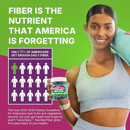 Fiber Gummies for Adults, Sugar Free 10g Prebiotic Fiber Supplement with Digestive Enzymes, Probiotics & 100mg Betaine for Digestive & Gut Health and Regulate Bowel Movement, Vegan, Gelatin Free, 60ct
