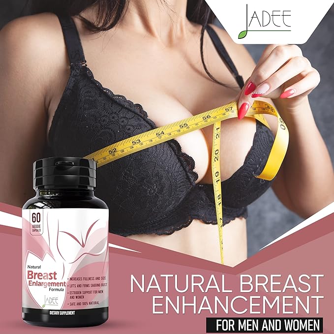Breast Enhancement Pills and Estrogen Supplement for Women, Men & Trans – Breast Enlargement Pills for Women and Transgender - 60 Breast Growth Pills with Pueraria Mirifica - Bigger Breast, Big Boobs