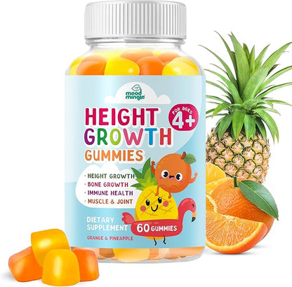 Height Growth Gummies Supplement - Kids Teens Height Increaser Maximizer Grow Taller Vitamins