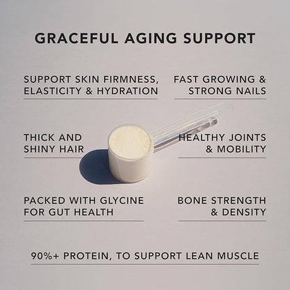 AMANDEAN Marine Collagen Peptides Powder. Double Hydrolyzed for Increased Absorption. Wild-Caught Fish Collagen Supplement. Type 1 & 3 Collagen Protein. 18 Amino Acids for Skin, Hair, Nails.