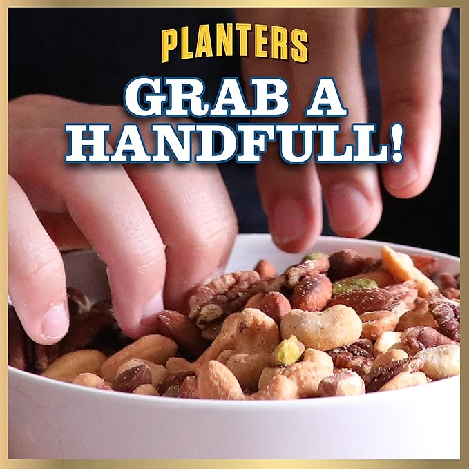 PLANTERS Deluxe Lightly Salted Mixed Nuts, Party Snacks, Plant-Based Protein 15.25oz (1 Canister) (Pack of 2)