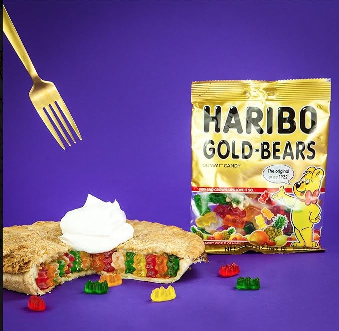 HARIBO Goldbears, Gummi Candy, 5 oz Bags (12 Packs) Assorted Flavors