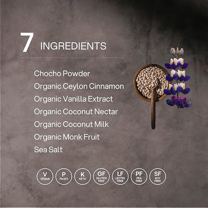 Mikuna Chocho Superfood Protein, Plant-Based Protein Powder - Vegan, Gluten Free, 3g Net Carbs or Less, and Bioavailable, Non-Isolate (8 Servings, Cinnamon Horchata)