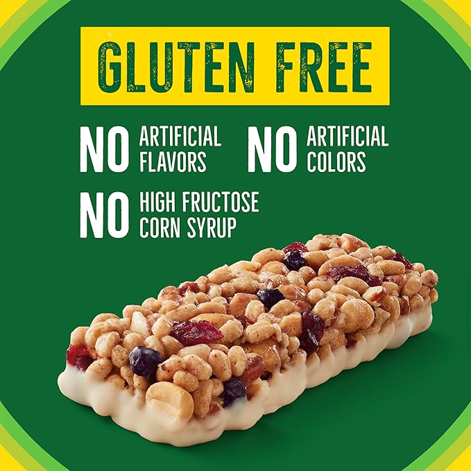Nature Valley Protein Smoothie Chewy Snack Bars, Berry Blend Protein Bars, 5 Bars, 7.1 oz